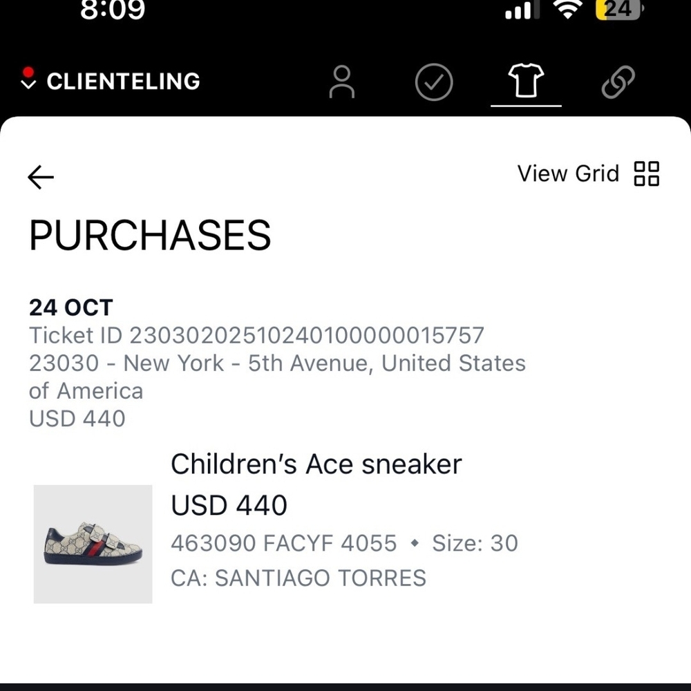 Children's Ace Sneaker - Blue and Red